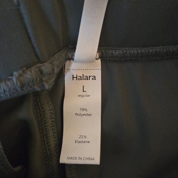 Halara Flex High Waisted Pocket Wide Leg Pants in Deep Aquamarine Size Large - Picture 9 of 9